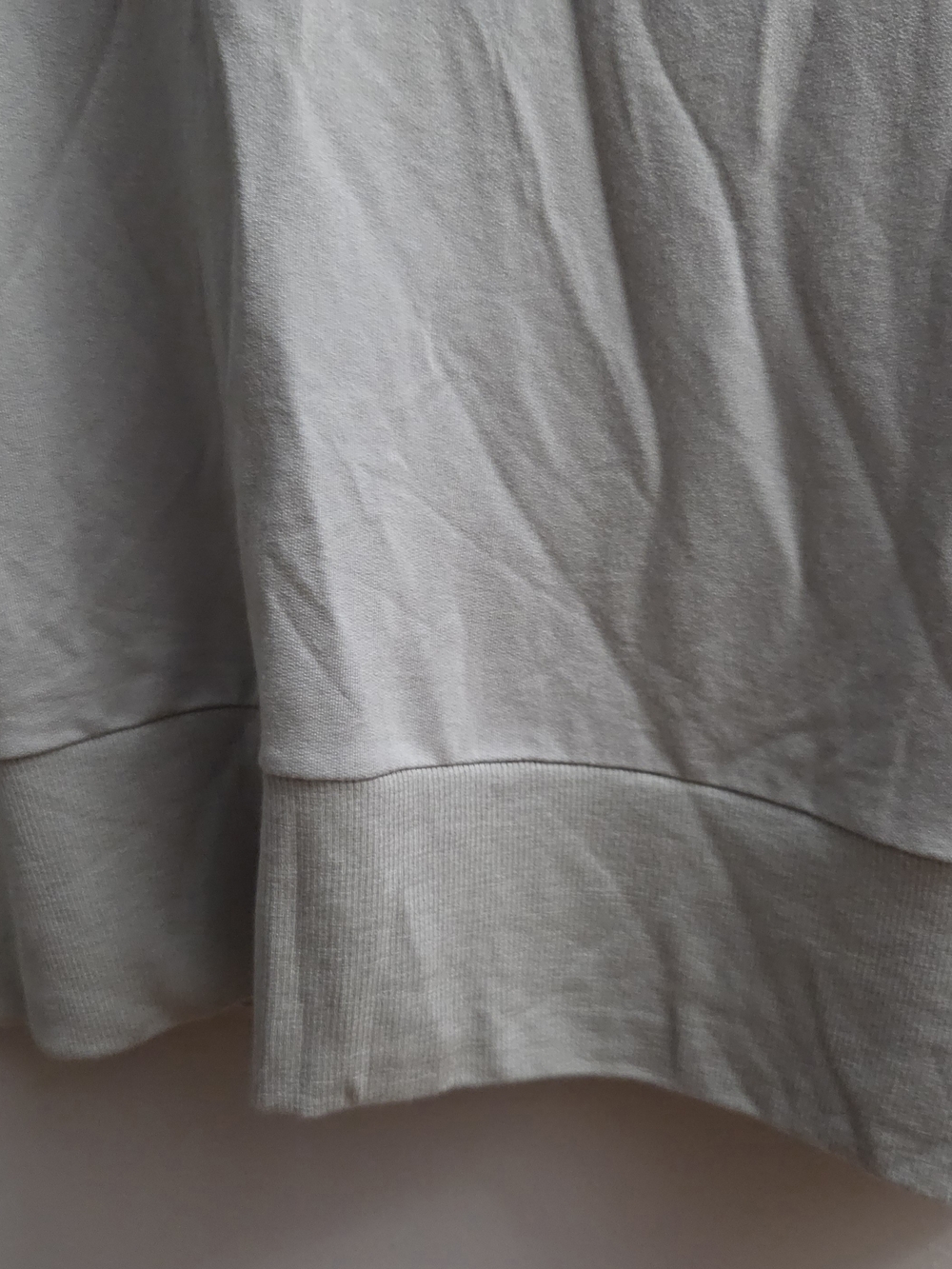 Athleta Step Forward Sweatshirt Light Sage Green V-Neck Short Sleeve T-Shirt Top - Picture 5 of 8